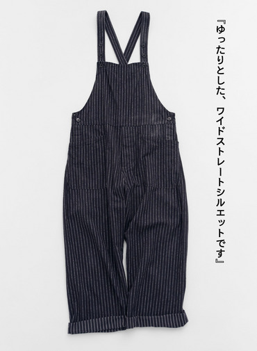 【CAPSULE COLLECTION】オーバーオール/Overalls 詳細画像 Black 8