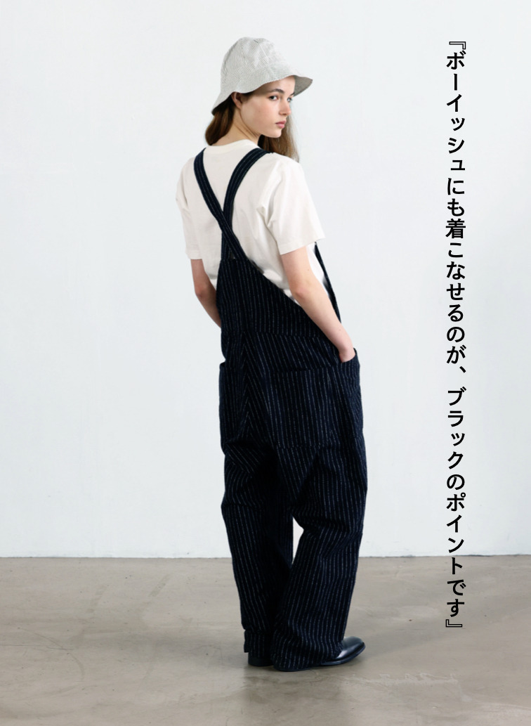 【CAPSULE COLLECTION】オーバーオール/Overalls 詳細画像 Black 7