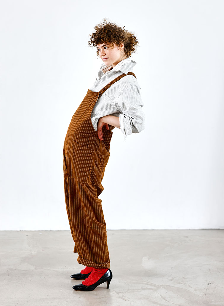 【CAPSULE COLLECTION】オーバーオール/Overalls 詳細画像 Brown 1