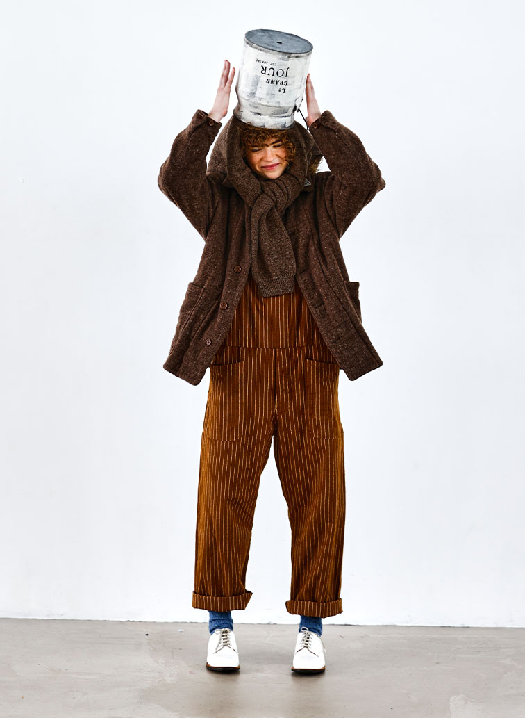 【CAPSULE COLLECTION】オーバーオール/Overalls 詳細画像 Brown 9