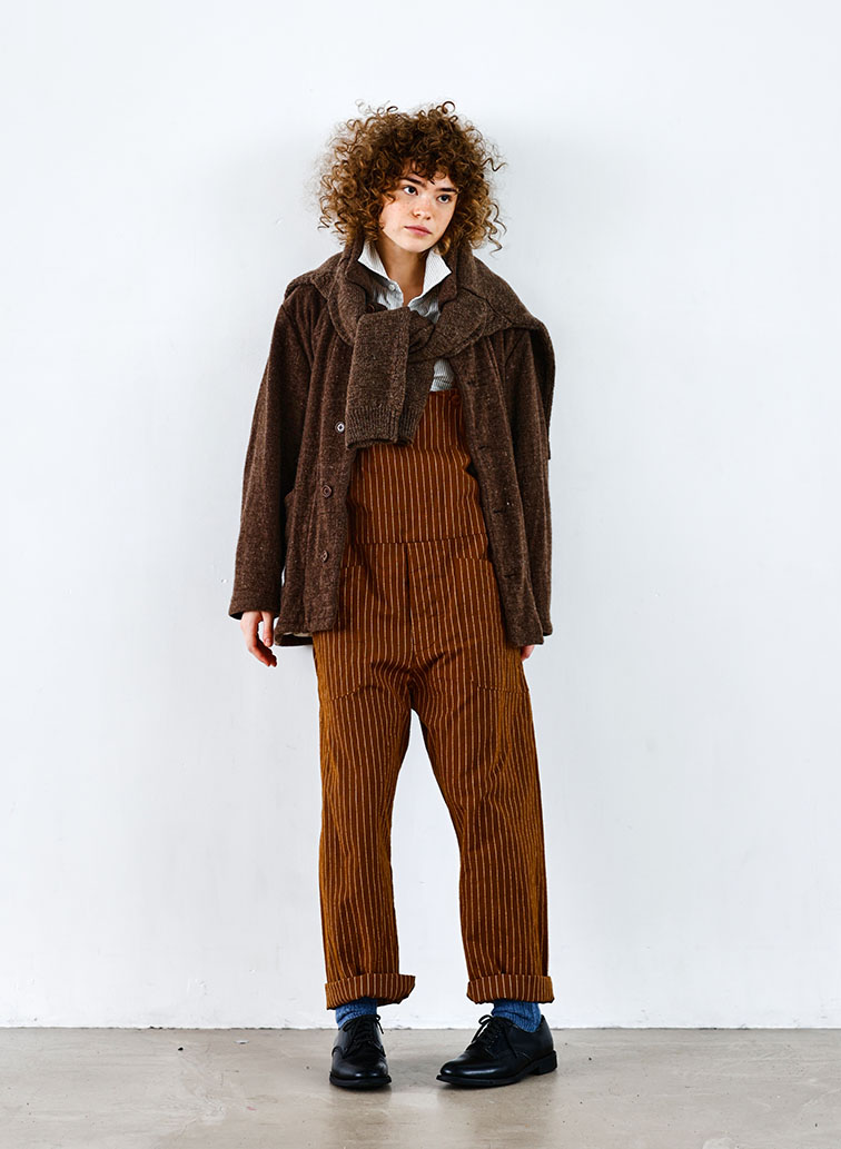 【CAPSULE COLLECTION】ガンジーニット/Guernsey Sweater 詳細画像 Brown 6