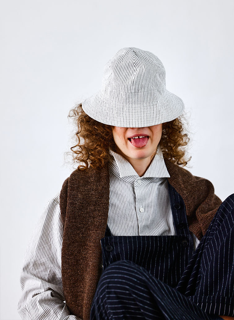 【CAPSULE COLLECTION】バケットハット/Bucket Hat 詳細画像 Brown 4