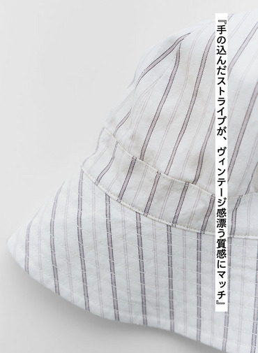 【CAPSULE COLLECTION】バケットハット/Bucket Hat 詳細画像 Gray 6