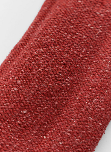 【CAPSULE COLLECTION】C/Siソックス/Cotton Silk Rib Socks 詳細画像 Red 5