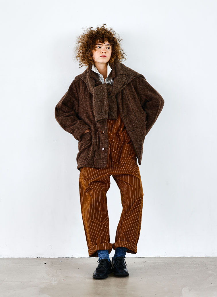 【CAPSULE COLLECTION】C/Siソックス/Cotton Silk Rib Socks 詳細画像 Red 9