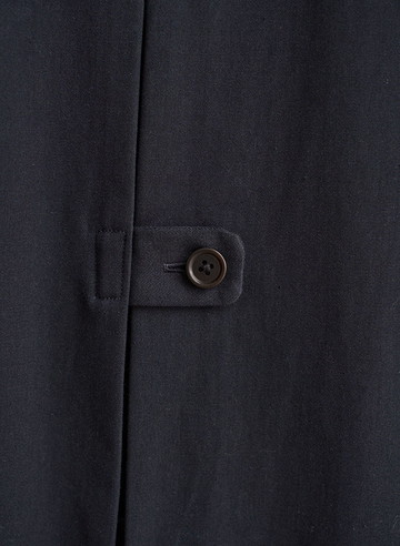 ステンカラーコート ロング 詳細画像 Navy 5