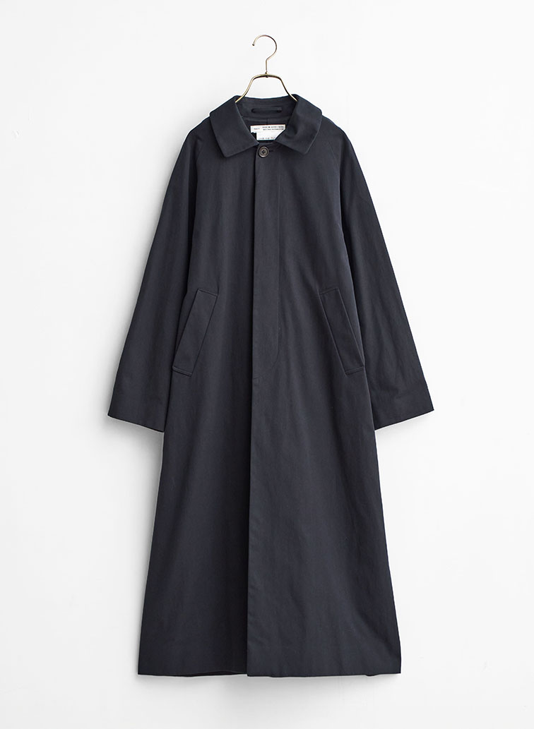 ステンカラーコート ロング 詳細画像 Navy 1