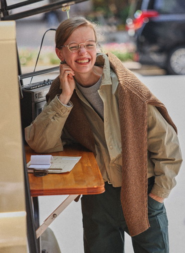 ナチュラルウール ニット 詳細画像 Brown 8