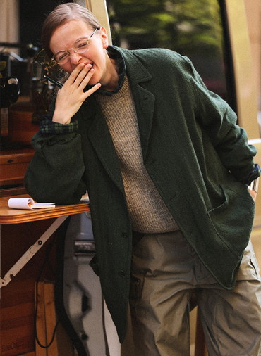 ナチュラルウール ニット 詳細画像 Beige 5