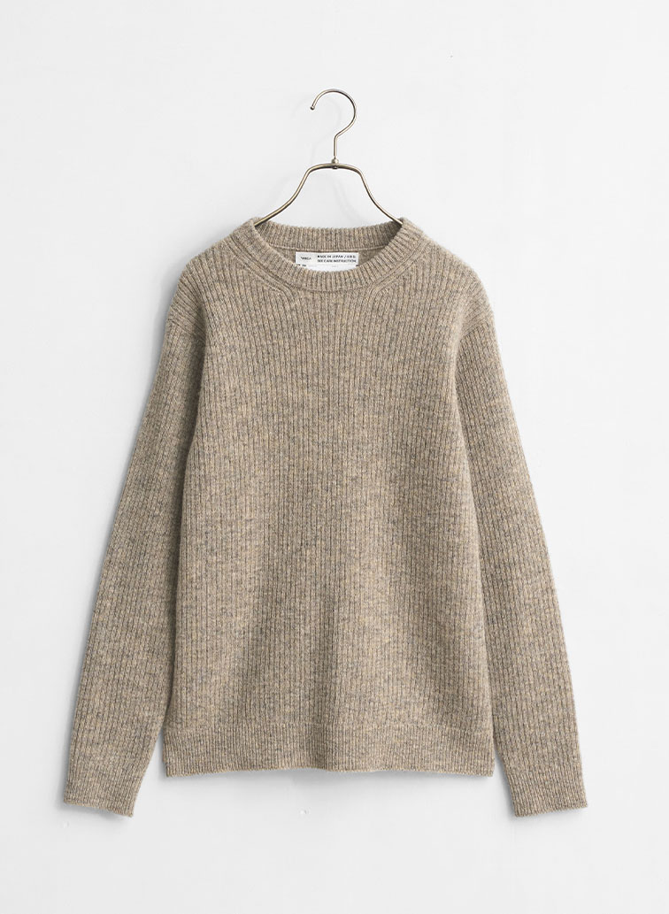 ナチュラルウール ニット 詳細画像 Beige 1