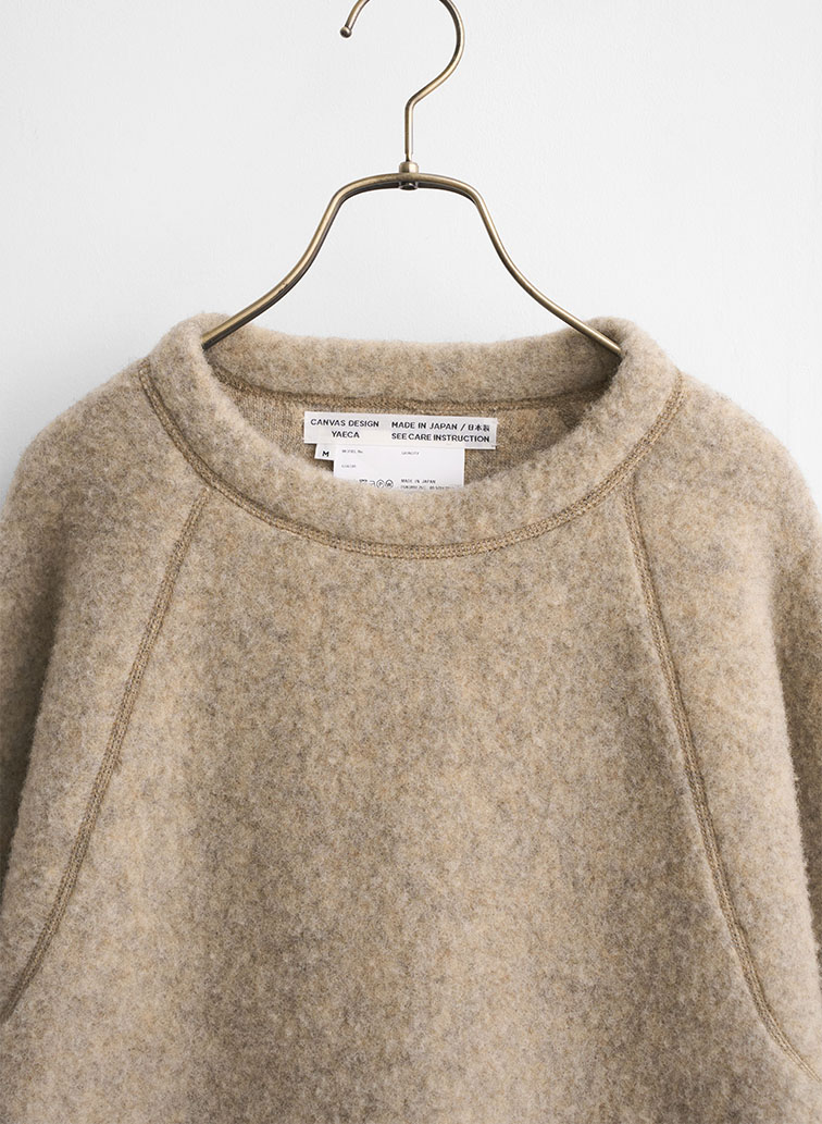 ウールフリース プルオーバー 詳細画像 Beige 3