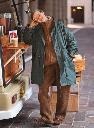 ウールフリース パンツ 詳細画像 Beige 5