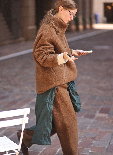 ウールフリース パンツ 詳細画像 Beige 8