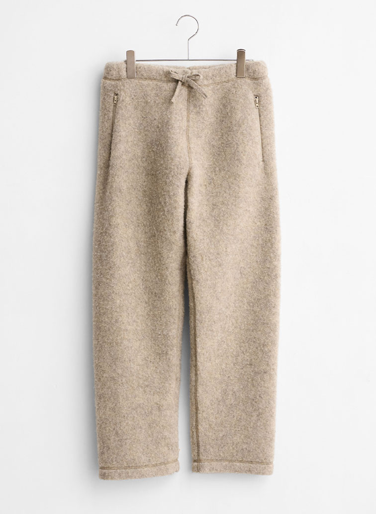ウールフリース パンツ 詳細画像 Beige 1