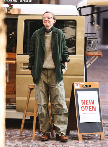 コンフォートシャツ　エクストラワイド 詳細画像 Green 3