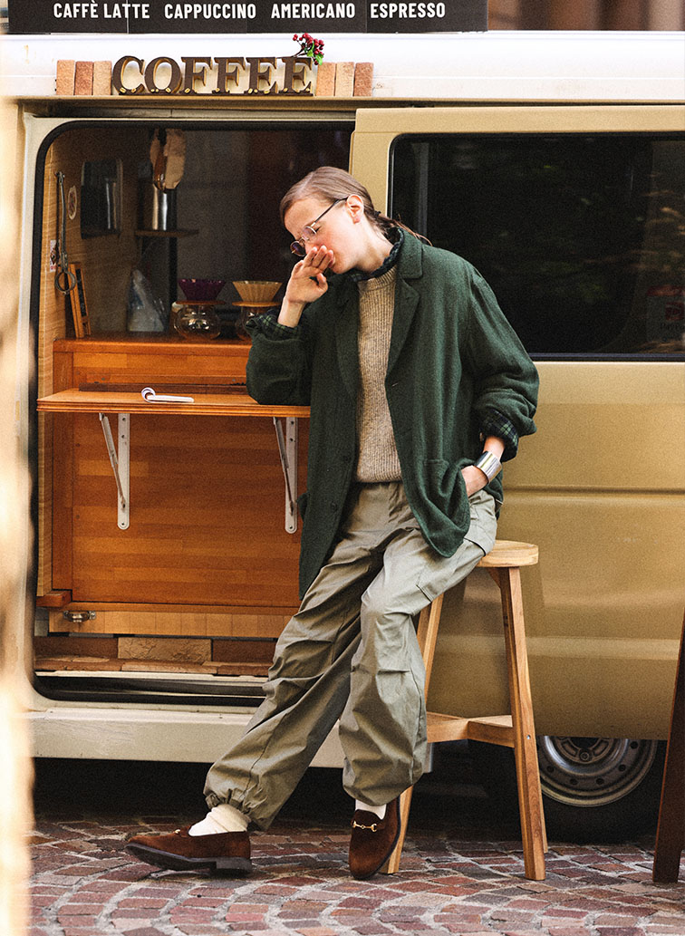 コンフォートシャツ　エクストラワイド 詳細画像 Green 4