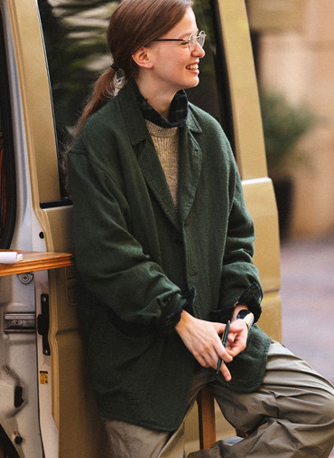 3ボタンジャケット 詳細画像 Green 1