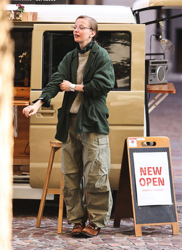 3ボタンジャケット 詳細画像 Green 4