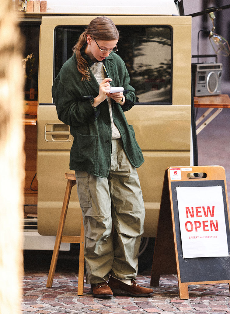 3ボタンジャケット 詳細画像 Green 5