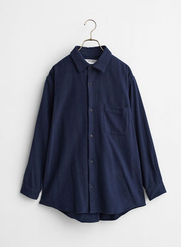 ボタンシャツ　ワイド