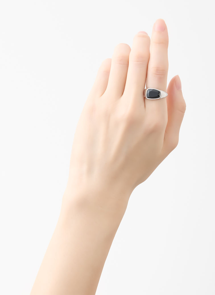 Organic Gems リング ブラックオニキス 詳細画像 Silver 2