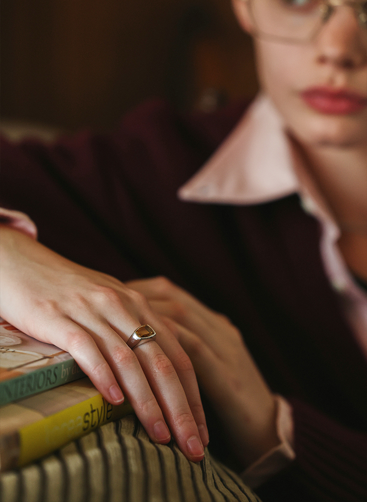 Organic Gems リング シトリン 詳細画像 Silver 2