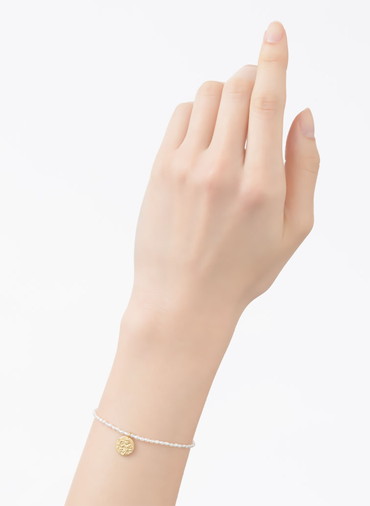 Ancient Memories  パールブレスレット Zeus/Vase 17cm 詳細画像 Gold 3