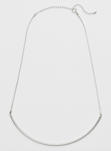 シルバーチョーカーネックレス