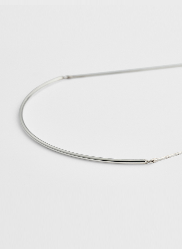 シルバーチョーカーネックレス 詳細画像 Silver 4