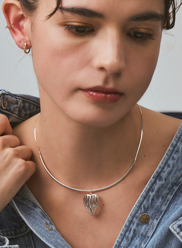 シルバーチョーカーネックレス 詳細画像 Silver 6