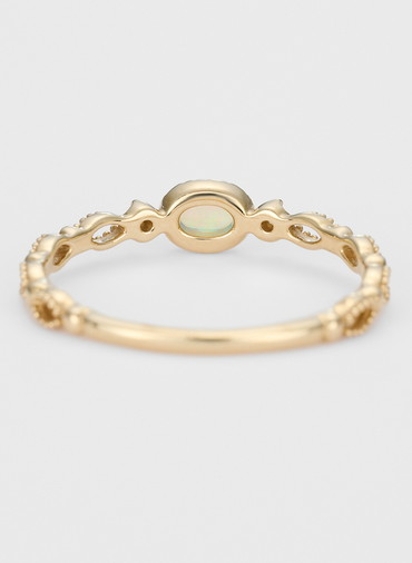 K5オパール／ダイヤモンドリング 詳細画像 White 3