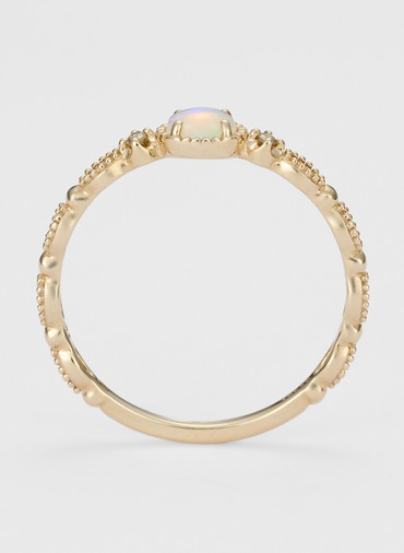 K5オパール／ダイヤモンドリング 詳細画像 White 4