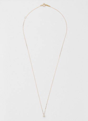 K18ダイヤモンドネックレス(0.1ct) 詳細画像 White 1