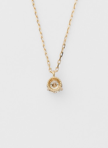 K18ダイヤモンドネックレス(0.1ct) 詳細画像 White 3