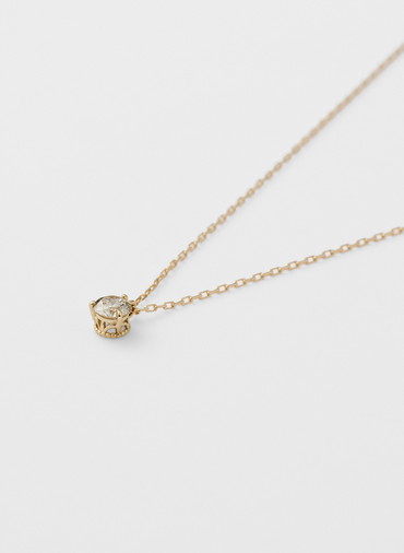 K18ダイヤモンドネックレス(0.1ct) 詳細画像 White 5