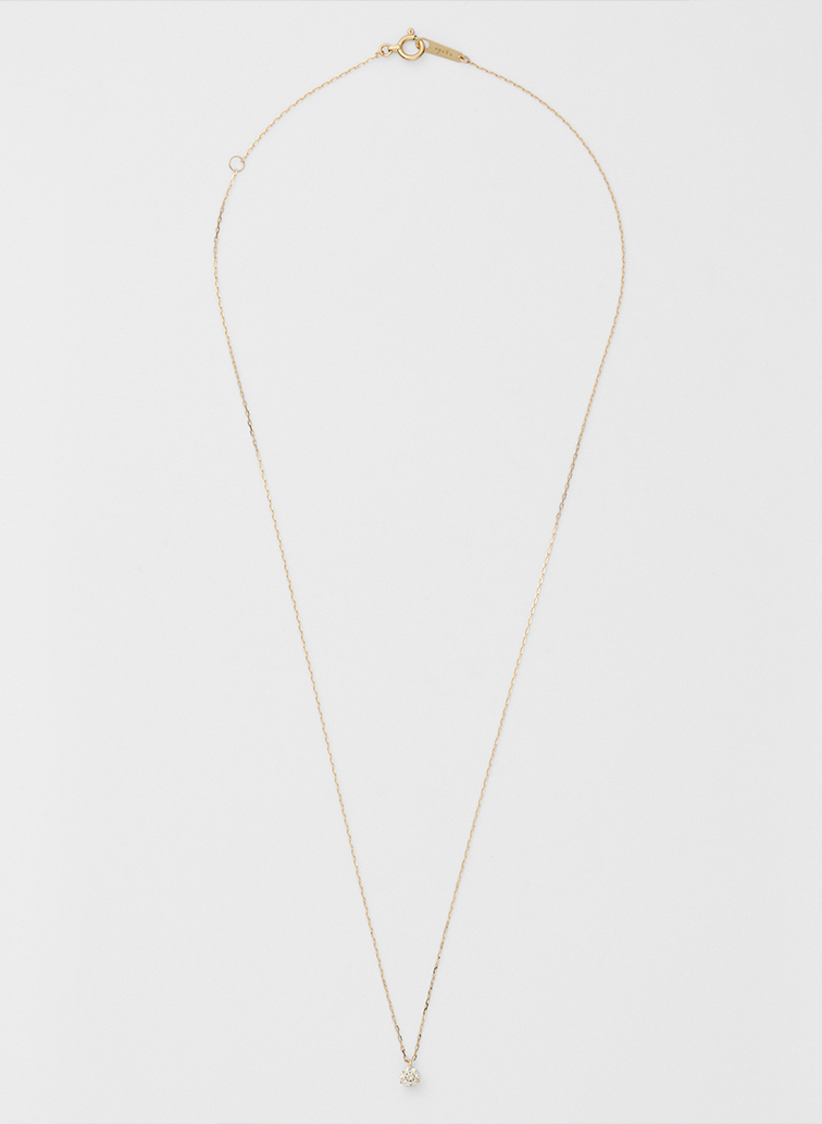 K18ダイヤモンドネックレス(0.1ct) 詳細画像 White 1