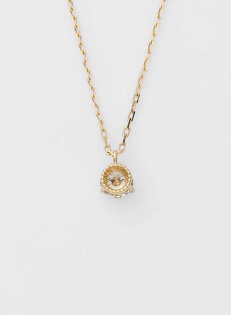 K18ダイヤモンドネックレス(0.1ct) 詳細画像 White 3