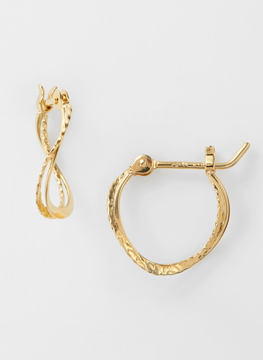 K18フープピアス 詳細画像 Gold 2