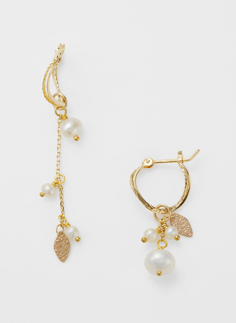 K18フープピアス 詳細画像 Gold 3