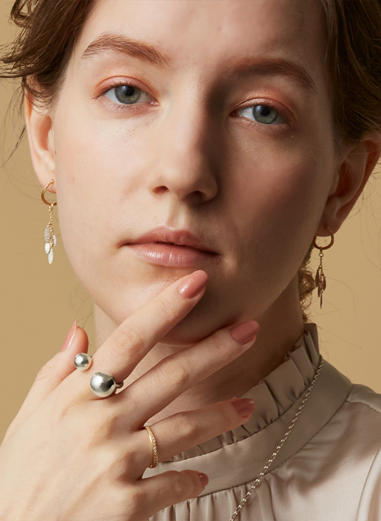 K18フープピアス 詳細画像 Gold 6