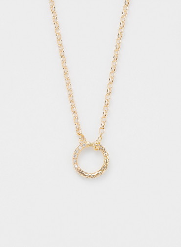 K10ダイヤモンドネックレス 詳細画像 White 2