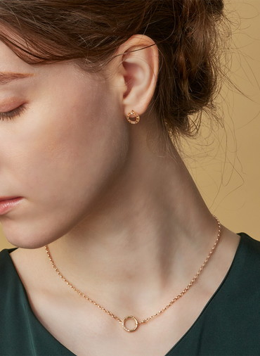 K10ダイヤモンドネックレス 詳細画像 White 5