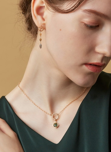 K10ダイヤモンドネックレス 詳細画像 White 7