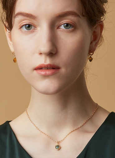 K10ダイヤモンドネックレス 詳細画像 White 8