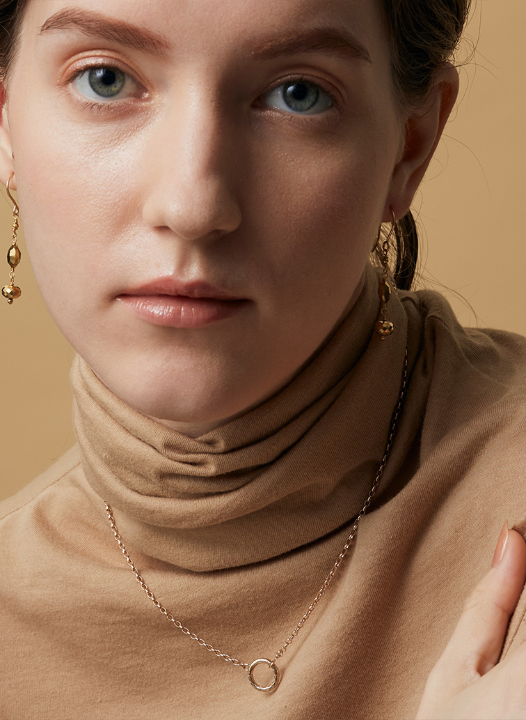 K10ダイヤモンドネックレス 詳細画像 White 9