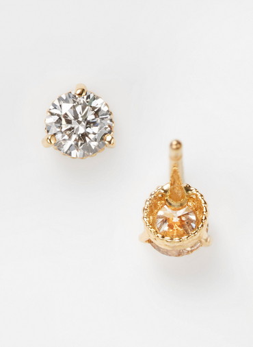 K18ダイヤモンドピアス（0.1ct） 詳細画像 White 2