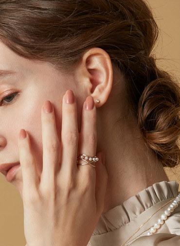 K18ダイヤモンドピアス（0.1ct） 詳細画像 White 7