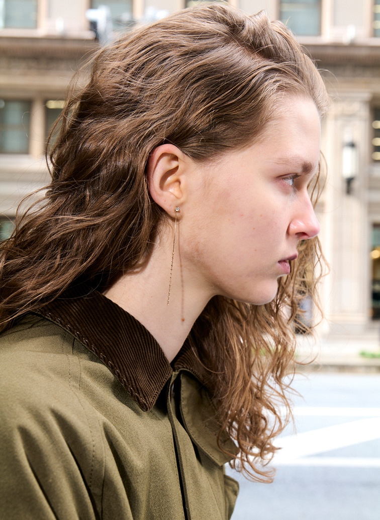 K10ピアスチャーム 詳細画像 Gold 2