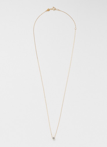 K18ダイヤモンドネックレス（0.2ct） 詳細画像 White 1