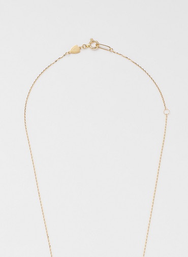 K18ダイヤモンドネックレス（0.2ct） 詳細画像 White 3